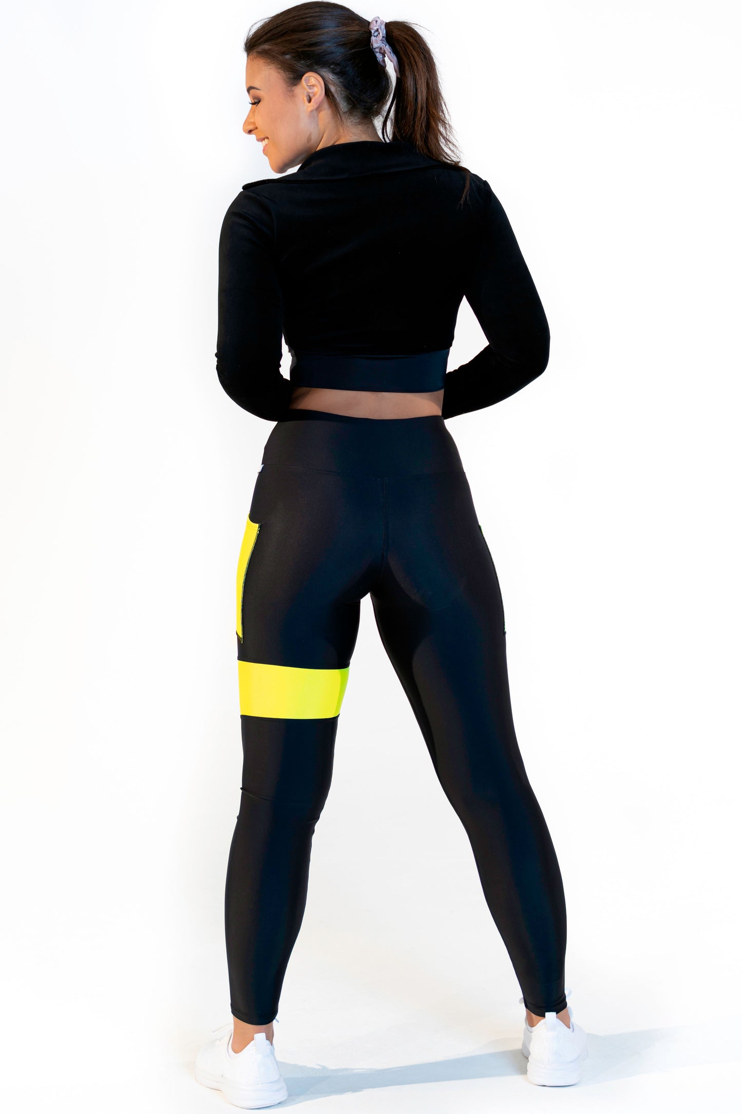 CALAO | Sport crop blouson - velvet black