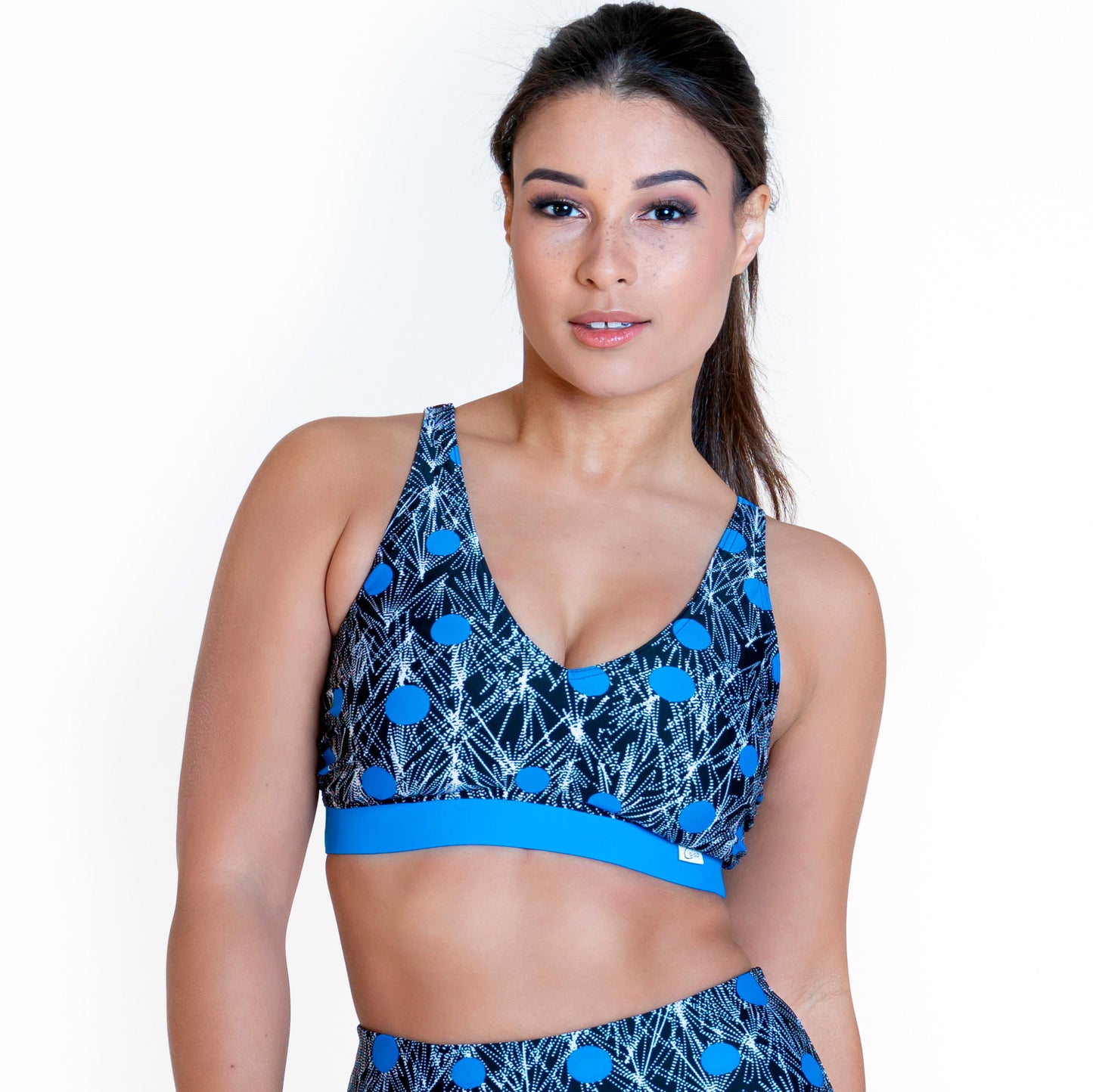 CALAO | Sport-Top mit Soft-Cups Sve - dots