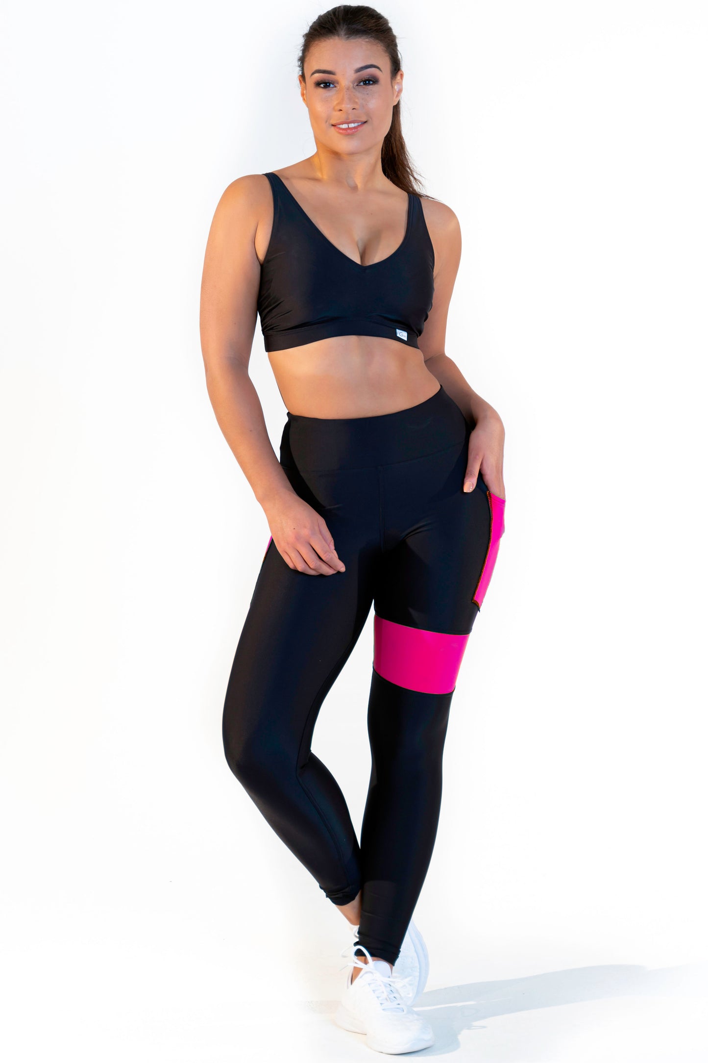 CALAO | Leggings high waist - neon pink