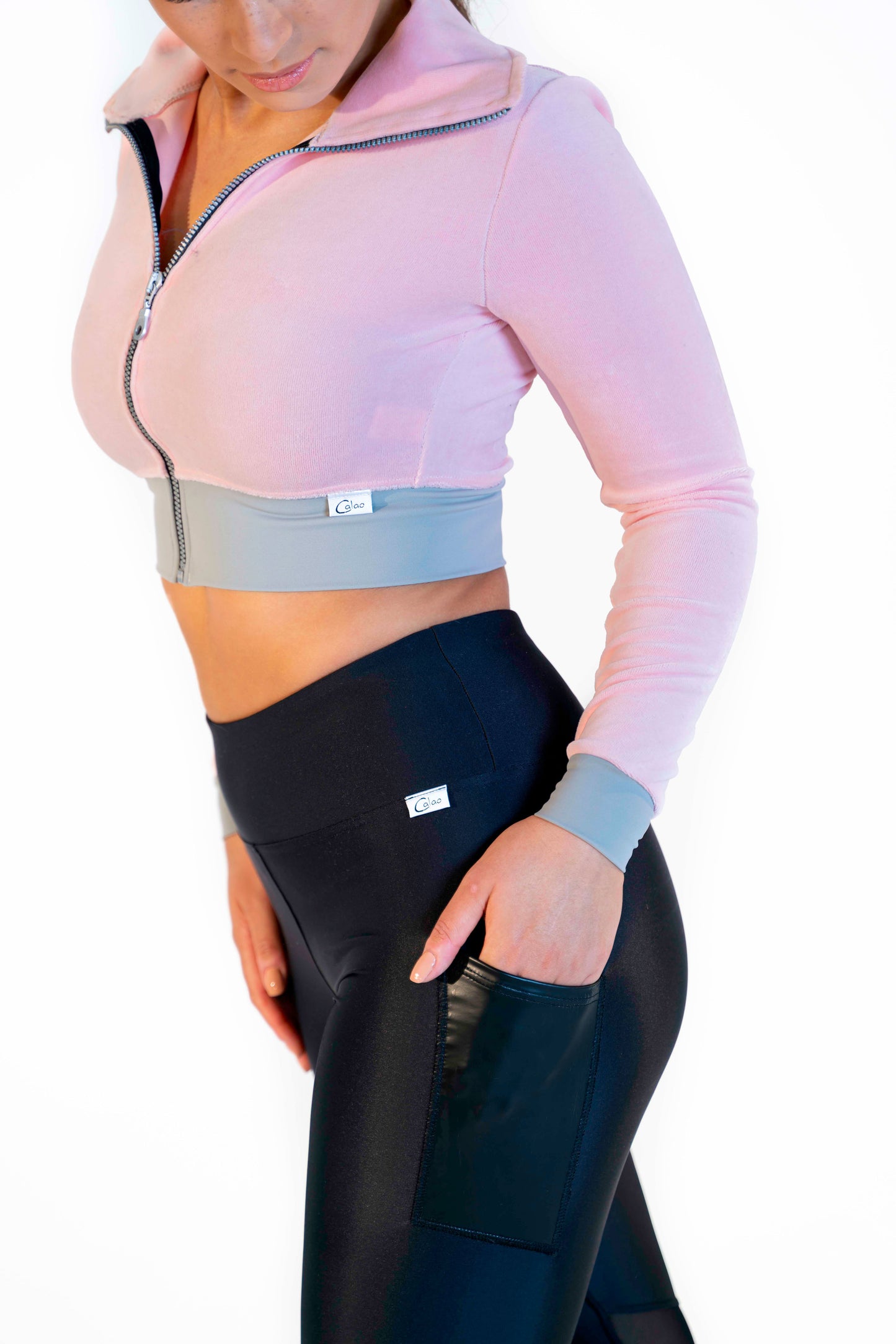 CALAO | Leggings high waist - mesh black