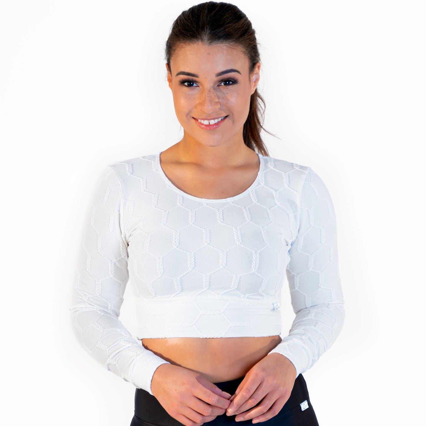 CALAO | Crop Top - cass white